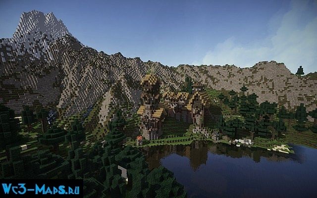 Карта "Остров одиночества" для Minecraft 1.6.2