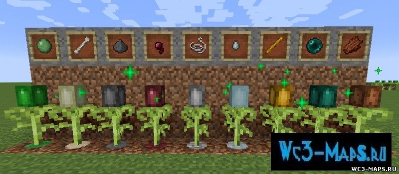 Attained Drops - Выращивание ингредиентов мод для Minecraft 1.7.10
