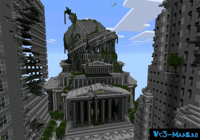 minecraft 1.7.10 central city map