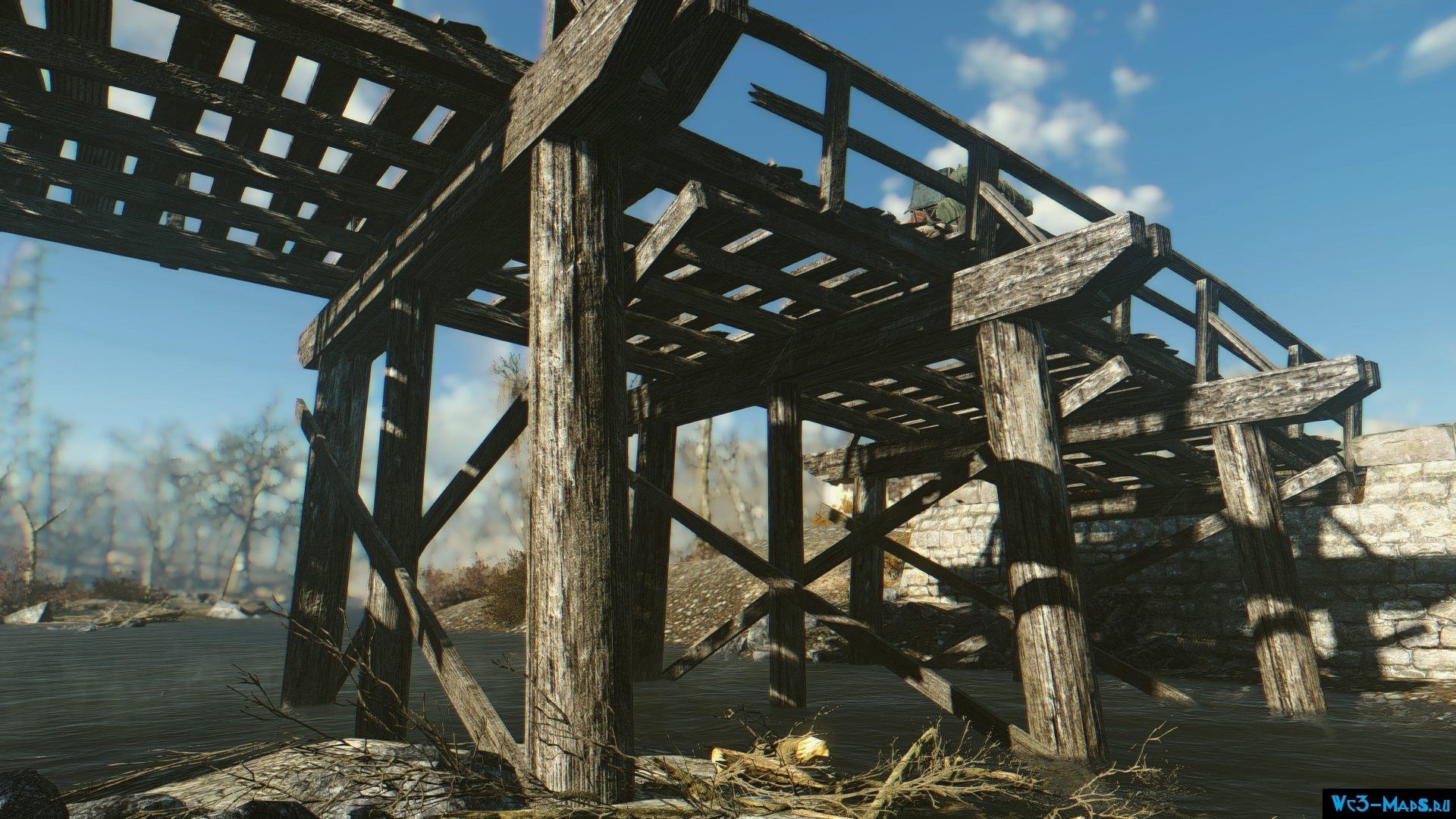 Fallout 4 восстановленный мост сэнкчуари фото 113