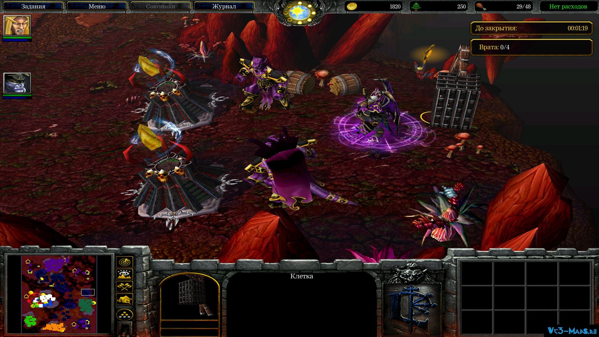 Warcraft 3 frozen throne скачать торрент на русском карты дота с ботами фото 50