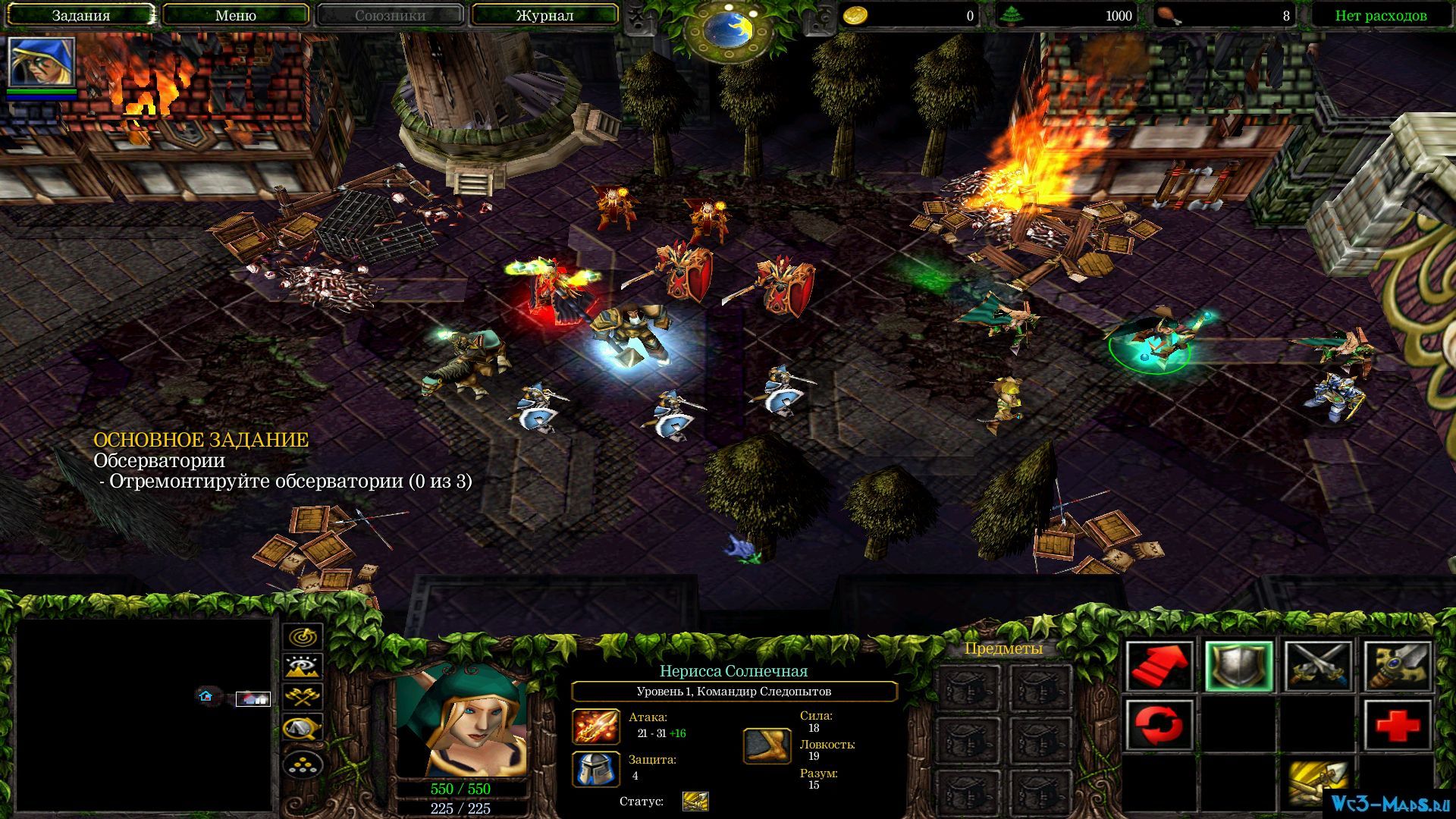 Warcraft 3 frozen throne скачать торрент на русском карты дота с ботами фото 118